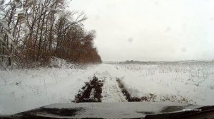 Резина  Cordiant OFF Road по тяжёлому снегу с грязью.