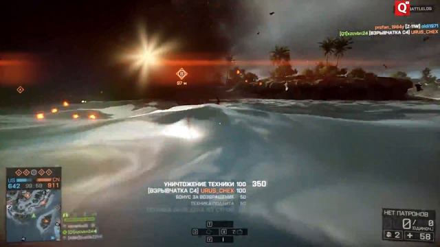 Battlefield 4 Multiplayer Gameplay part #2 - Безумный Подрывник (BF4, Мультиплеер, часть 2). смотреть онлайн