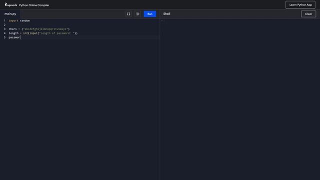 Password Generator in 30 seconds | Python ? смотреть онлайн