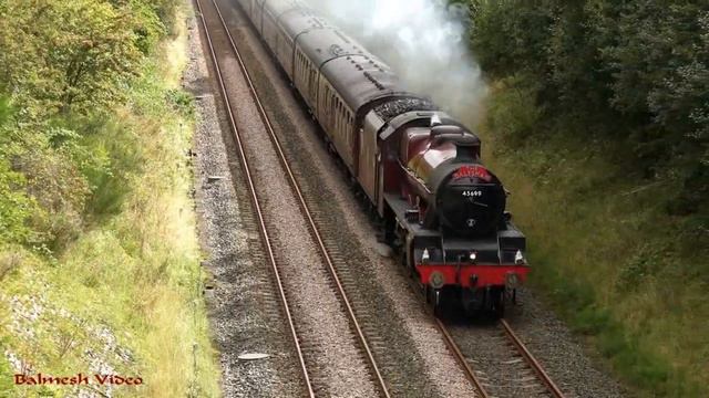 LMS 45699 "Galatea" Races by Kirkby Thore on "The Dalesman". смотреть онлайн
