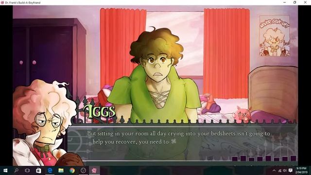 Dr Frank Build a boyfriend, quite a cutie game so far. смотреть онлайн