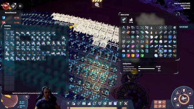 Начинаем строить сферу и кубы! Кооператив в Dyson Sphere Program смотреть онлайн