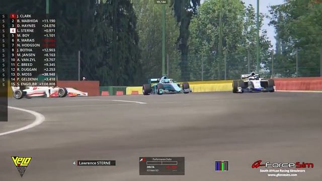 2019.2 SA simGP Series - Round 5 Division 1 Spa-Francorchamps смотреть онлайн