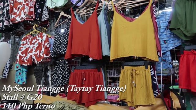 TAYTAY TIANGGE: MySeoul Tiangge (As low as 40 Php) | Affordable Trendy Outfits смотреть онлайн