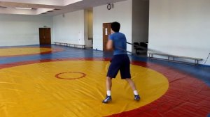 Тренировка с борцовской резиной WrestTime   обзор