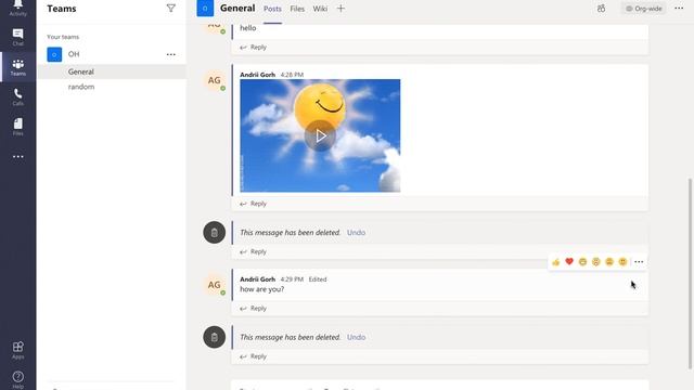 How to REMOVE REACTION in MICROSOFT TEAMS? смотреть онлайн