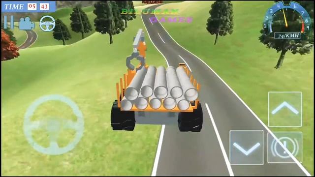 Future Cargo| Truck Simulator| Hill Transport| Driving| Biluman Games смотреть онлайн