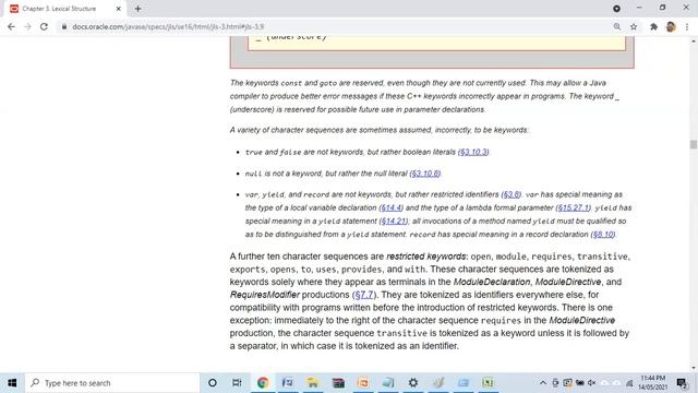 #4 Java - Keywords -Session 4 смотреть онлайн