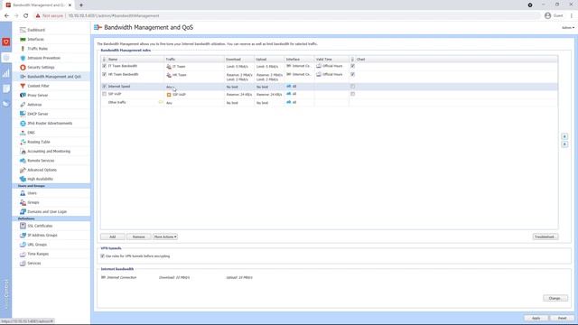 Kerio Control UTM Tutorial 10 - Bandwidth Management and QoS смотреть онлайн
