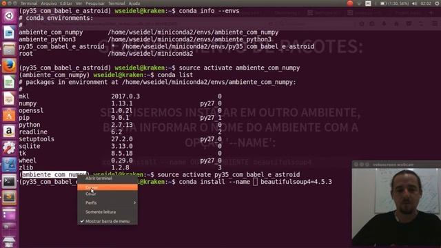 Anaconda - Parte 4 - Gerenciando Pacotes смотреть онлайн