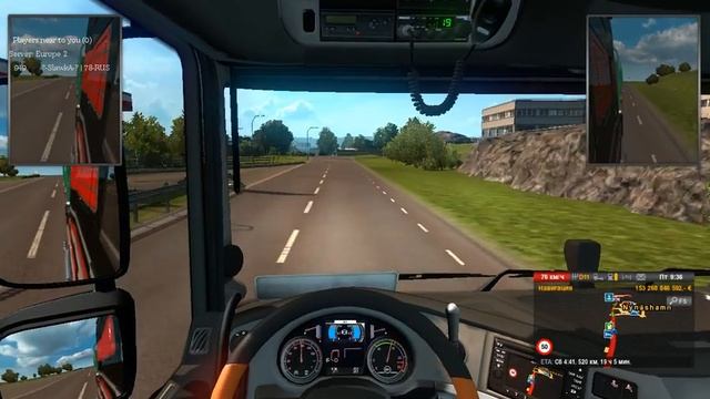 звук и двигатель ScaniaV8 на DAF euro6 плюс MP смотреть онлайн