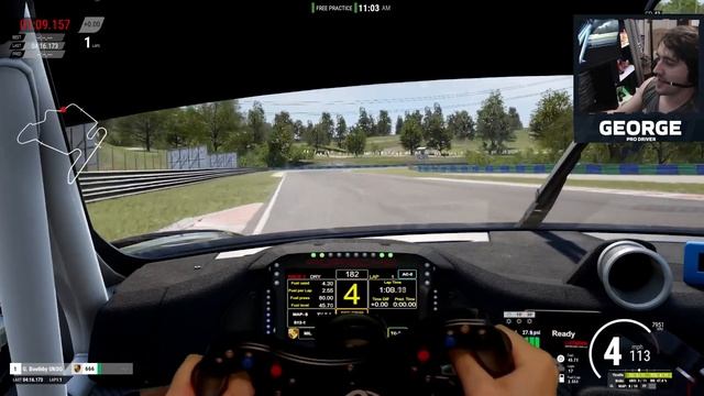 PORSCHE 911 R II GT3 ACC TRACK GUIDE | EP 3 HUNGARORING смотреть онлайн