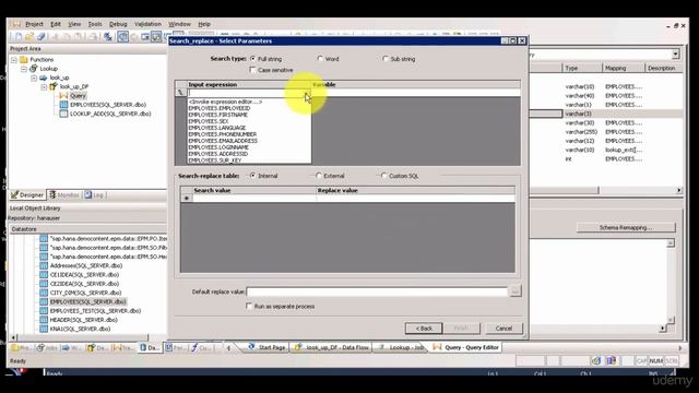 28 The Search and Replace Function in SAP Data Services смотреть онлайн
