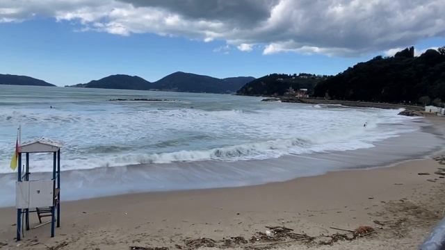 Невероятно красивое море Liguria.Italy. смотреть онлайн