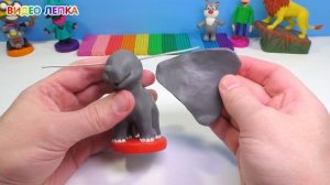 ЛЕПИМ ДАМБО ? СЛОН ИЗ ПЛАСТИЛИНА | Dumbo 2019