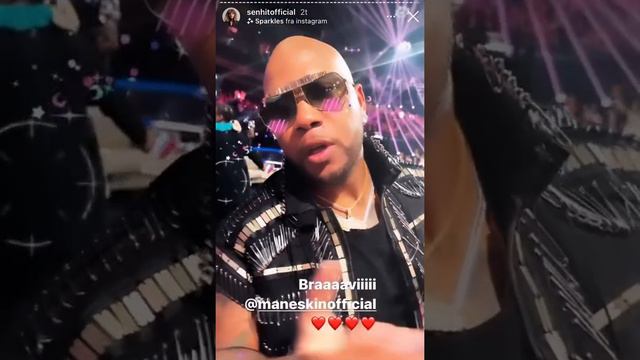 Eurovision 2021: Flo Rida & Senhit (San Marino) react’s to Måneskin (Italy) Winning the Final! ❤️🎉 смотреть онлайн