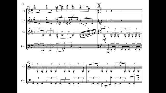 А. Смирнов - Квартет для деревянных духовых №2, III / A. Smirnov - Woodwind quartet no. 2, III смотреть онлайн