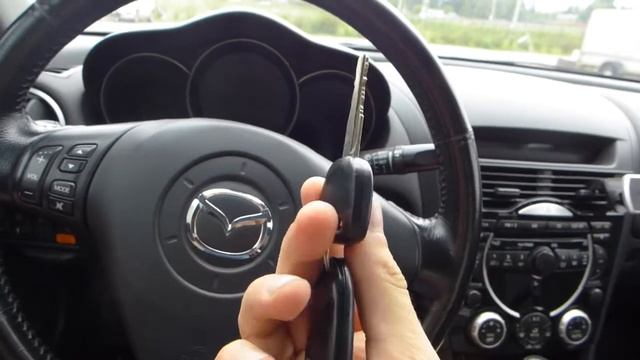 Мазда РХ8 изготовление дубликата чип ключа зажигания в Минске Mazda RX8 Remote Key Programming смотреть онлайн