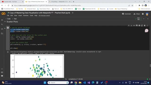 Matplotlib Tutorial 7: Introduction to 3D Plotting | Mastering Data Visualization смотреть онлайн