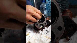 разбор крана усл. 254  и его установка