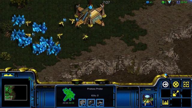 StarCraft Protoss Campaign Mission 2 смотреть онлайн