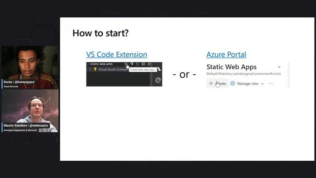 Deploying React / Typescript Apps with Azure Static Web Apps смотреть онлайн