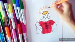 Как нарисовать папу?