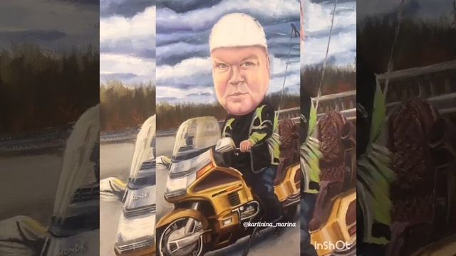 Шарж для байкера от 24.05.2019 смотреть онлайн