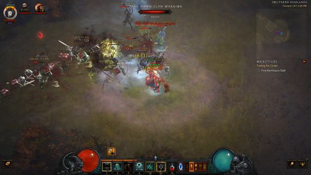 Diablo 3 - Female Necromancer Level 1 - 70 Gameplay смотреть онлайн