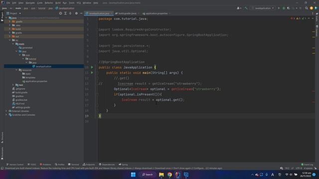 Java Optional смотреть онлайн
