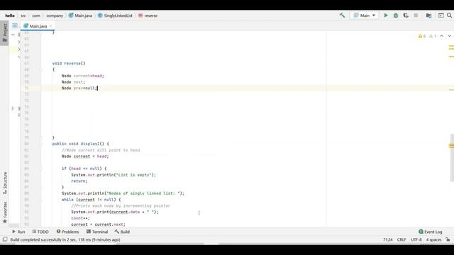 How to reverse a LINKED LIST - BEST METHOD | DSA | JAVA смотреть онлайн