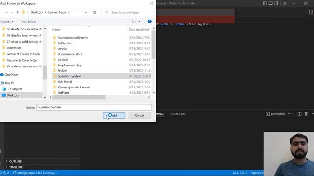 (13) Create workspace in Visual Studio Code for Laravel Development смотреть онлайн
