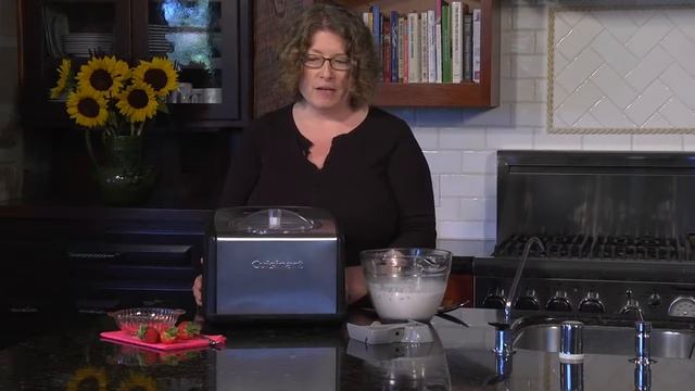 Cuisinart Ice Cream & Gelato Maker ICE-100 смотреть онлайн