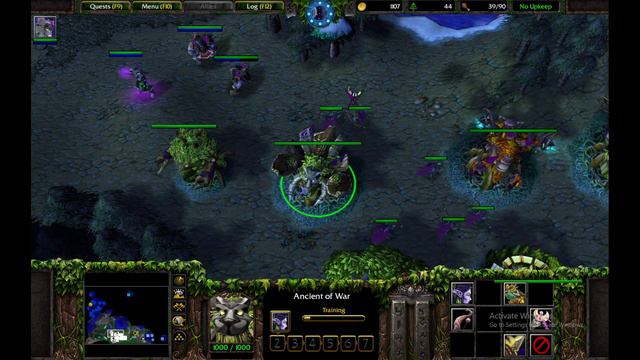 Warcraft 3 Alternate Path Of The Kaldorei part 10 смотреть онлайн