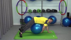 Московское долголетие. Упражнения с фитболом