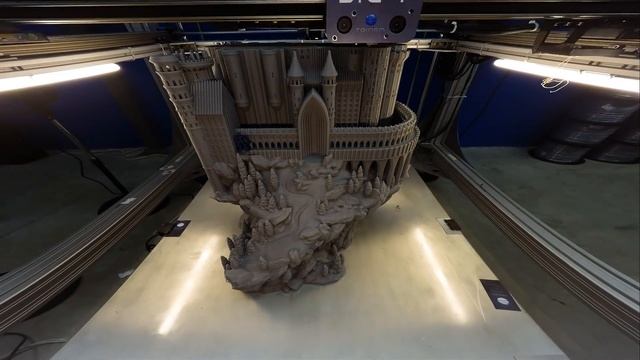 3D Printing Timelapse - 1 meter high смотреть онлайн