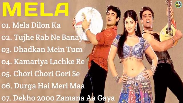 Mela Movie All Songs~Aamir Khan~Twinkle Khanna~musical World||MUSICAL WORLD||