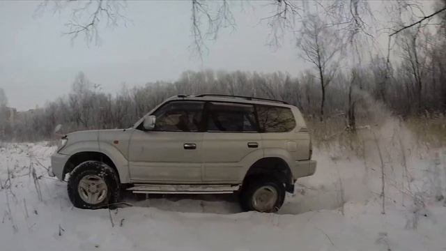 Land Cruiser prado 95 на летней резине зимой ? NISSAN PATROL GR. смотреть онлайн