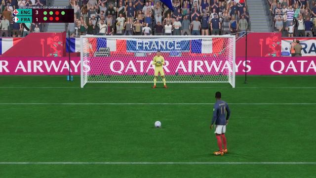 FIFA World Cup | ENGLAND vs FRANCE | [Penalty shootout] FIFA 23 смотреть онлайн