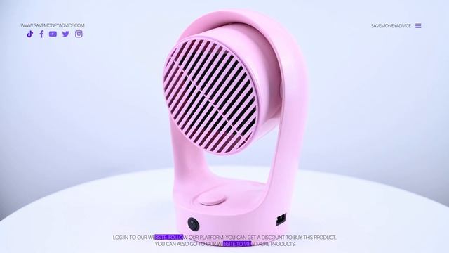 Humidification Heater -Heating Space Heater, Compact, Pink, KEEPS YOU WARM смотреть онлайн