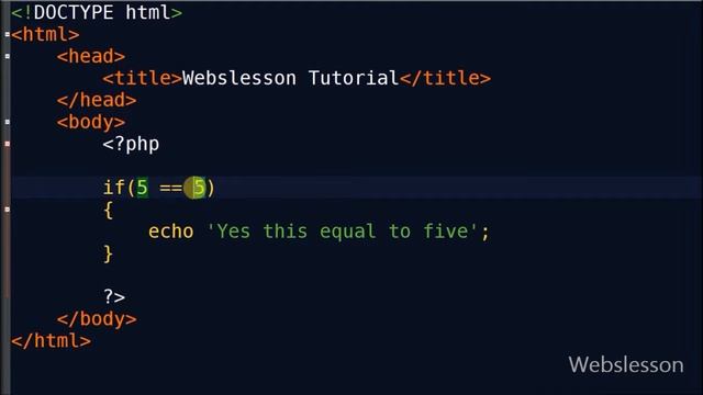 If, If else Conditional Statement in PHP смотреть онлайн