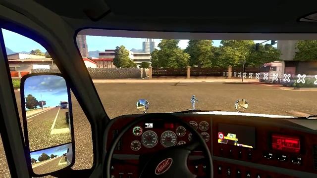 Euro Truck Simulator 2 обзор PETERBILT 387 (скачать) смотреть онлайн