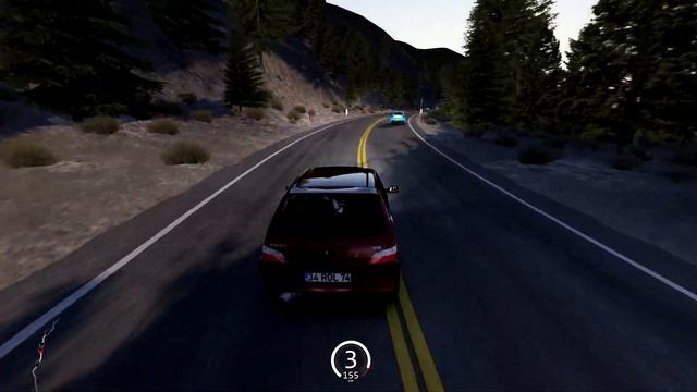 106 s16 - GTI - Rally Ligne Groupe N Inox - Assetto Corsa Traffic Mod - T300RS - RX6700XT смотреть онлайн