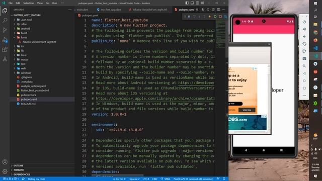 Flutter assets fonts [07] смотреть онлайн