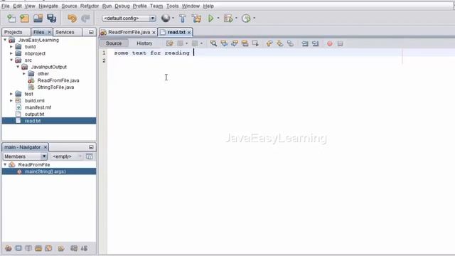 Learn Java IO: Create a program that reads from a file using the Java ByteStreams смотреть онлайн