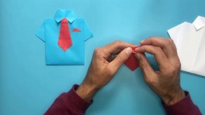 Оригами Рубашка своими руками | Рубашка из бумаги