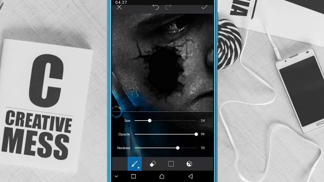 Mobile editing | PicsArt Face Crack Galaxy Effect | 2020 editing tricks | Photo manipulation | New смотреть онлайн