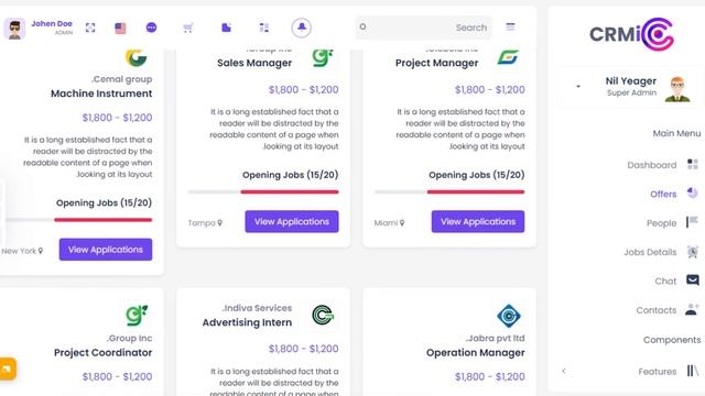 CRMi Admin - Bootstrap 5 Dashboard And WebApp Templates смотреть онлайн