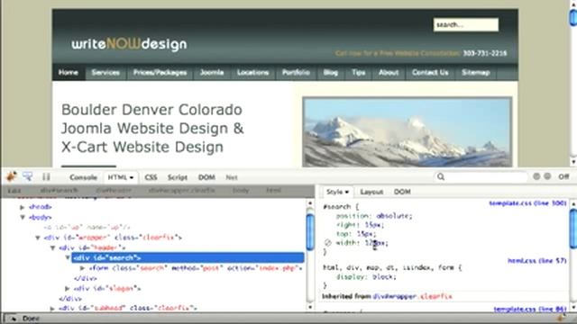 Use Firefox and Firebug to Fix CSS Problems смотреть онлайн