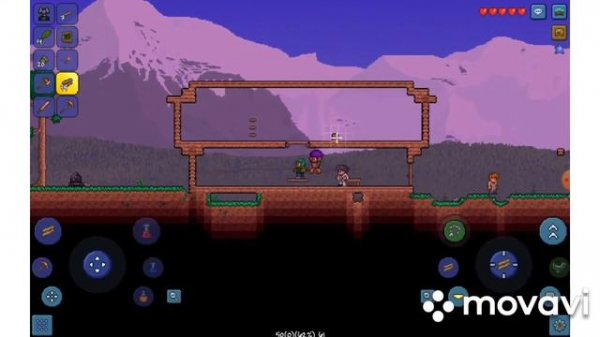 Учим друга играть в террарию